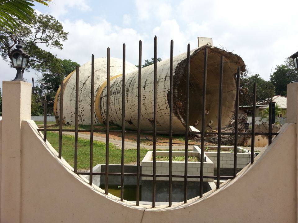 Destroyed Water Tower, Kilinochchi