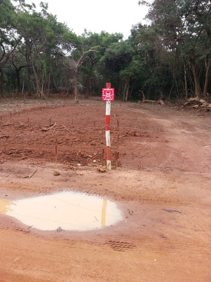 Mine Warning, A35 Road